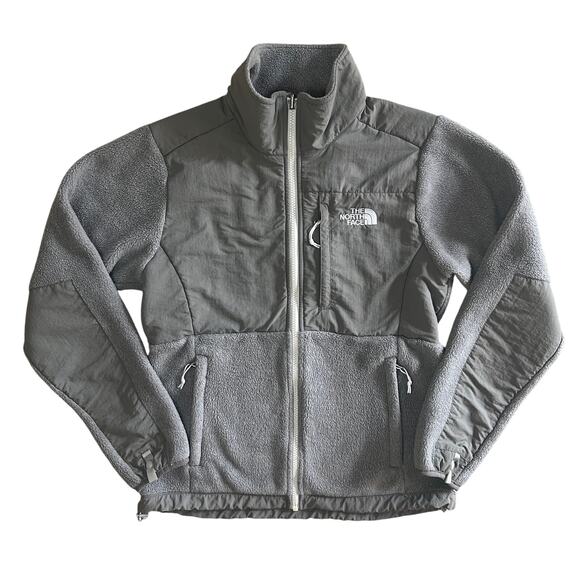 The North Face Jackets & Blazers - The North Face Polartec Recycled Fleece Jacket Womens Small Gray Full Zip